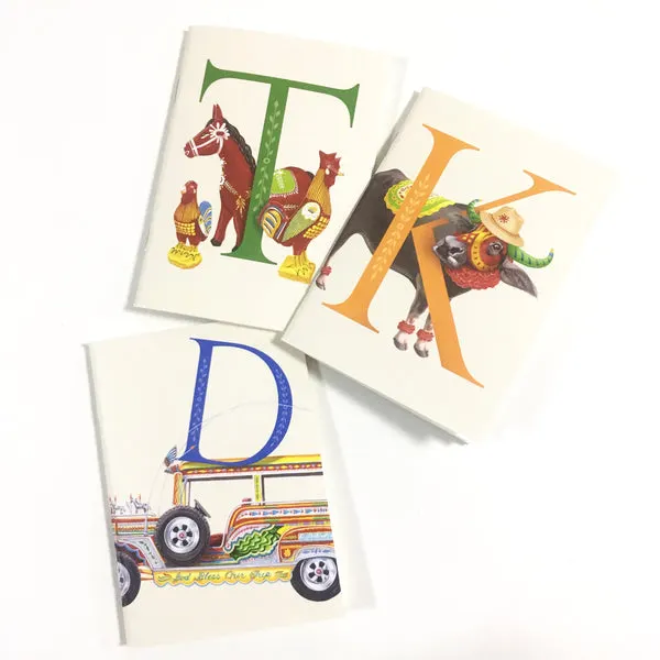 Alpabeto Notebooks (Set of 3)
