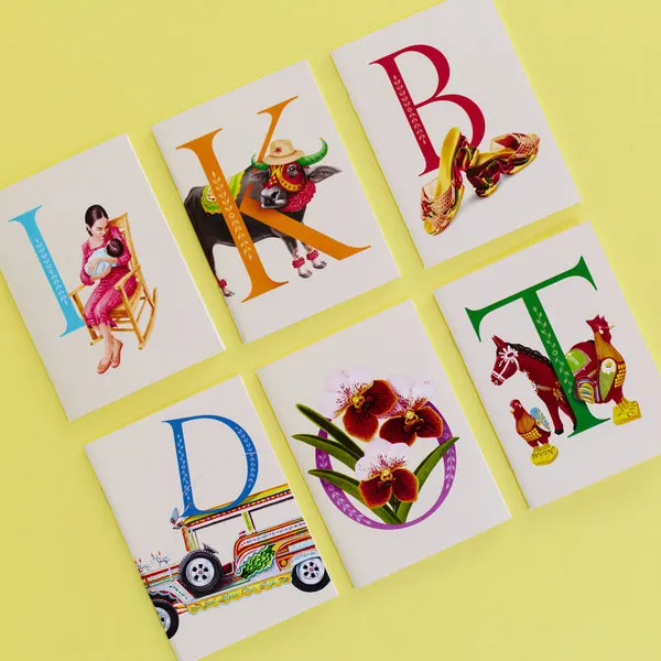 Alpabetong Filipino Notebooks (Set of 6)