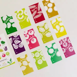 Philippine Fruits Gift Tags (set of 12)
