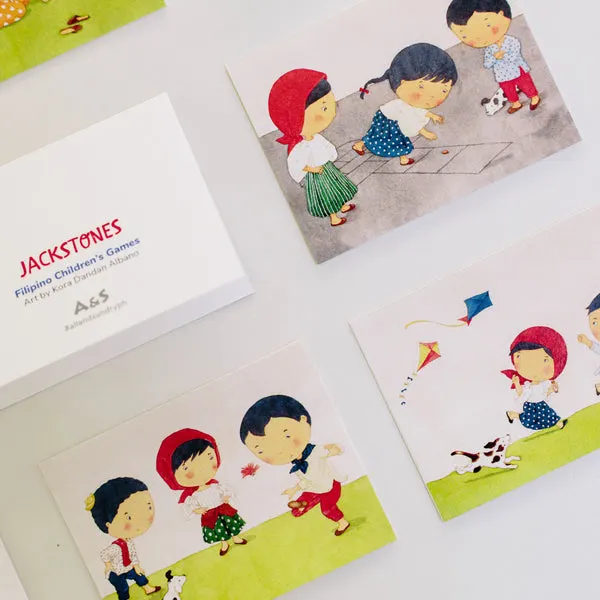 Filipino Children's Games Gift Tags (set of 8)