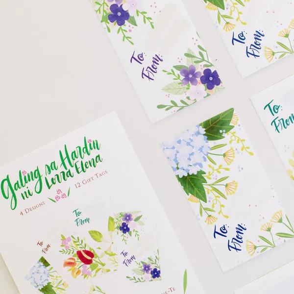 Galing Sa Hardin ni Lorra Elena Gift Tags (set of 12)