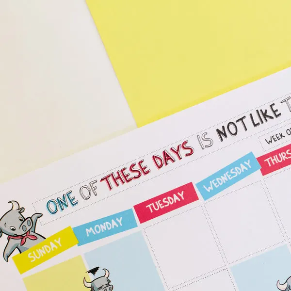 One of These Days Weekly Planner