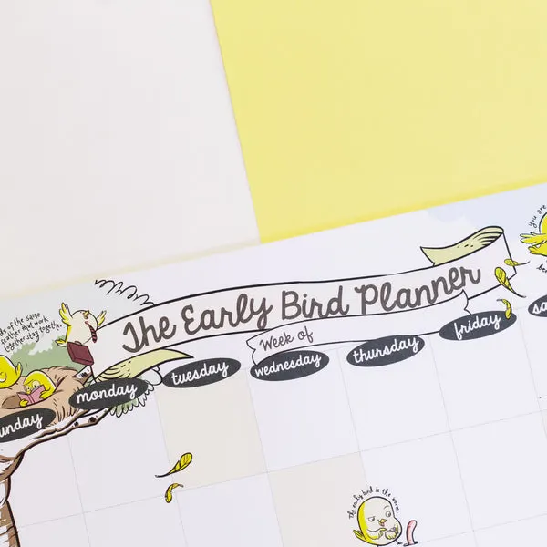 The Early Bird Weekly Planner