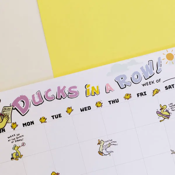 Ducks In A Row Weekly Planner