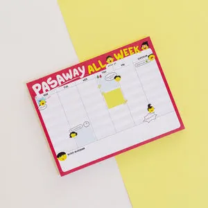 Pasaway All Week Planner