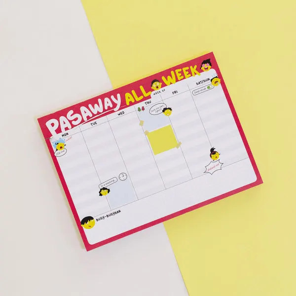 Pasaway All Week Planner