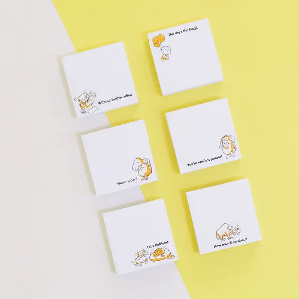 Quote ang Quote Midget Pads (set of 6)