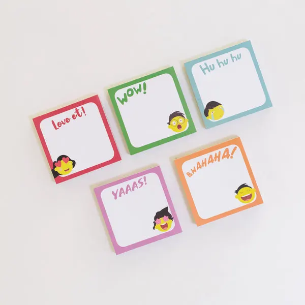 Emojis ng Pasaway Memo Pads (set of 3)