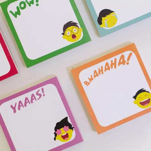 Emojis ng Pasaway Memo Pads (set of 3)