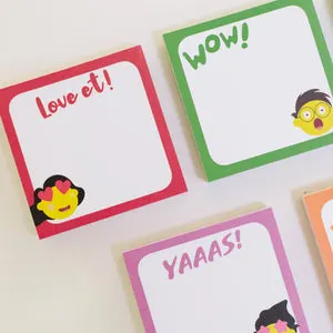 Emojis ng Pasaway Memo Pads (set of 3)