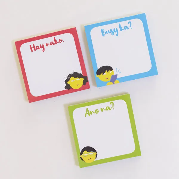 Memo Pads Para sa Pasaway (set of 3)