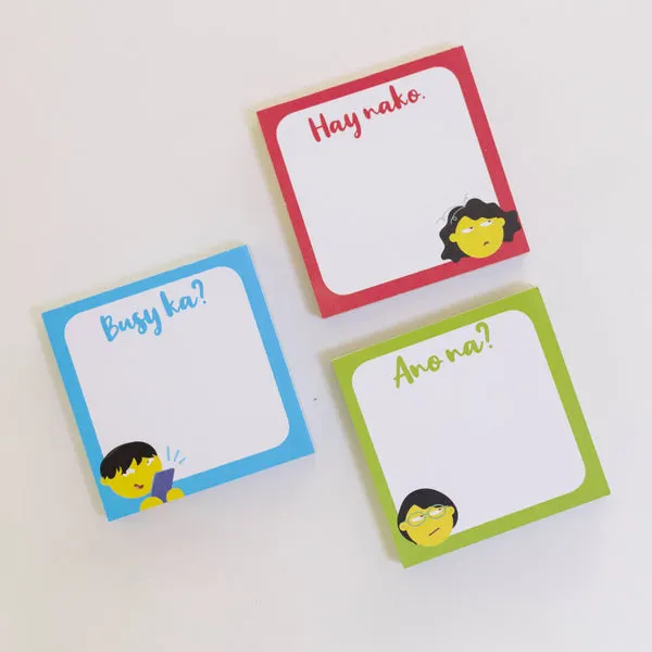 Memo Pads Para sa Pasaway (set of 3)