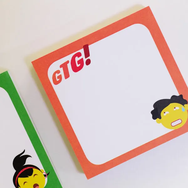Pasaways on the Go! Memo Pads (set of 3)