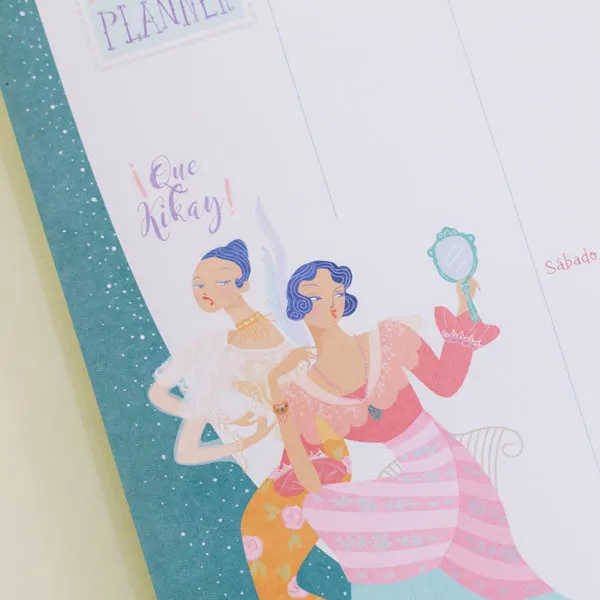 Que Kikay! Filomena Y Justa Weekly Planner