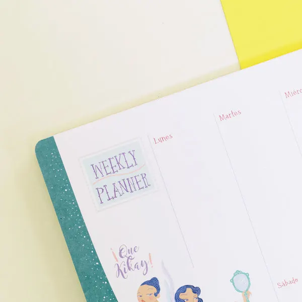 Que Kikay! Filomena Y Justa Weekly Planner