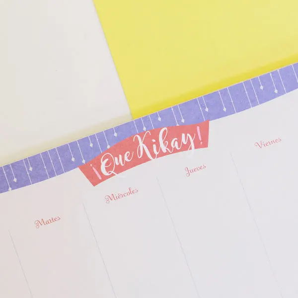 Que Kikay! Soltera Weekly Planner