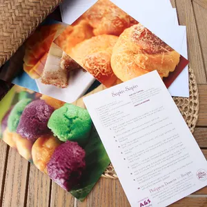Philippine Desserts Greeting Cards (set of 4)